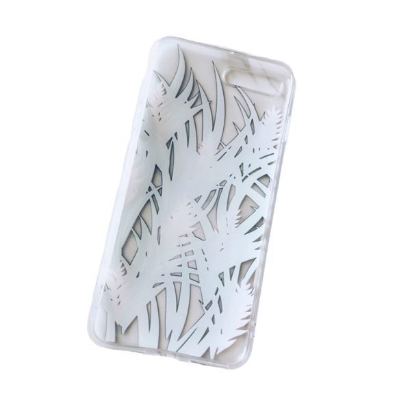 NEW iPhone 7+/8+ Tropical Floral Soft Case - Picture 3 of 3